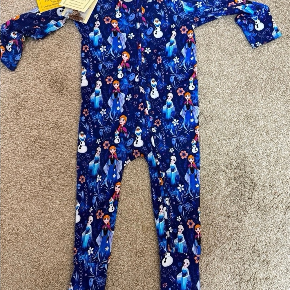 Frozen little snugglers x Charlie’s project bamboo zippy